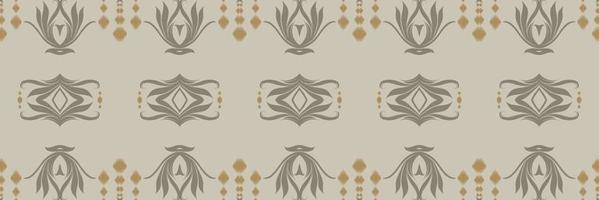 Batik Textile ikat background seamless pattern digital vector design for Print saree Kurti Borneo Fabric border brush symbols swatches designer