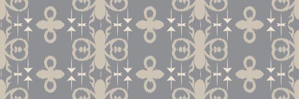 batik textil ikat vector patrón sin costuras diseño de vector digital para imprimir saree kurti borneo borde de tela símbolos de pincel muestras con estilo