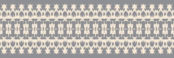 batik textil ikkat o ikat chevron patrón sin costuras diseño de vector digital para imprimir saree kurti borneo borde de tela símbolos de pincel muestras de algodón