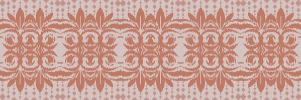 Ethnic ikat design batik textile seamless pattern digital vector design for Print saree Kurti Borneo Fabric border brush symbols swatches party wear