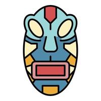 Maya idol icon color outline vector