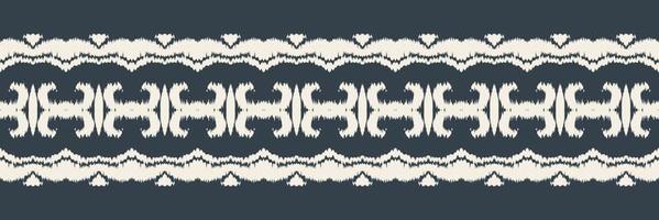 patrón sin costuras de chevron tribal floral ikat. étnico geométrico batik ikkat vector digital diseño textil para estampados tela sari mogol cepillo símbolo franjas textura kurti kurtis kurtas