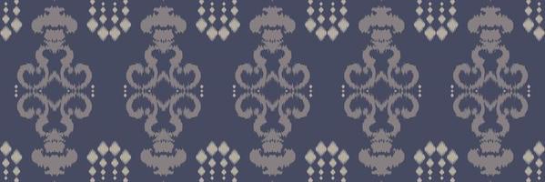 patrón sin costuras de chevron tribal de tela ikat. étnico geométrico batik ikkat vector digital diseño textil para estampados tela sari mogol cepillo símbolo franjas textura kurti kurtis kurtas
