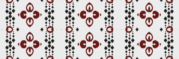 Batik Textile Ikkat or ikat texture seamless pattern digital vector design for Print saree Kurti Borneo Fabric border brush symbols swatches party wear