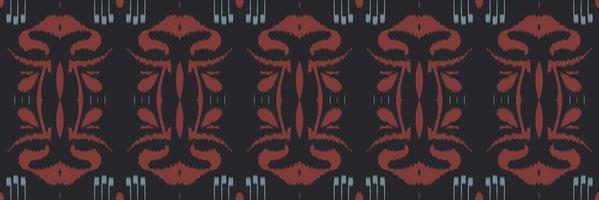 Ikat print tribal chevron Geometric Traditional ethnic oriental design for the background. Folk embroidery, Indian, Scandinavian, Gypsy, Mexican, African rug, wallpaper. vector