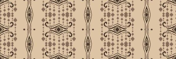 Batik Textile Ikkat or ikat designs seamless pattern digital vector design for Print saree Kurti Borneo Fabric border brush symbols swatches stylish