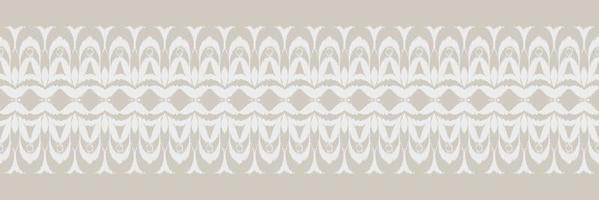 Batik Textile Ikkat or ikat triangle seamless pattern digital vector design for Print saree Kurti Borneo Fabric border brush symbols swatches stylish