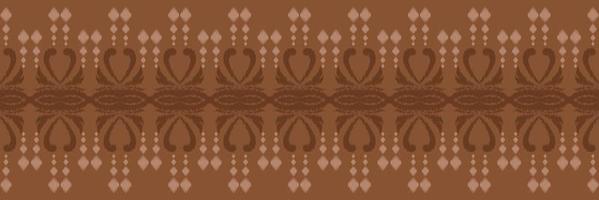 ikat tejido tribal patrón abstracto sin fisuras. étnico geométrico ikkat batik vector digital diseño textil para estampados tela sari mughal cepillo símbolo franjas textura kurti kurtis kurtas