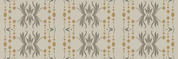 batik textil ikkat o ikat imprimir patrón sin costuras diseño de vector digital para imprimir saree kurti borneo borde de tela símbolos de pincel diseñador de muestras