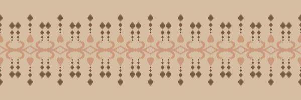 tela ikat tribal azteca patrón sin costuras. étnico geométrico ikkat batik vector digital diseño textil para estampados tela sari mughal cepillo símbolo franjas textura kurti kurtis kurtas