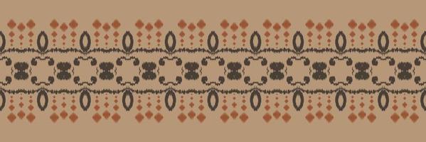 patrón sin costuras de color tribal de tela ikat. étnico geométrico batik ikkat vector digital diseño textil para estampados tela sari mogol cepillo símbolo franjas textura kurti kurtis kurtas