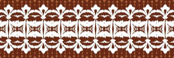 patrón sin costuras de arte tribal floral ikat. étnico geométrico ikkat batik vector digital diseño textil para estampados tela sari mughal cepillo símbolo franjas textura kurti kurtis kurtas