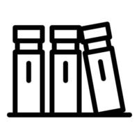 Storage icon, outline style vector