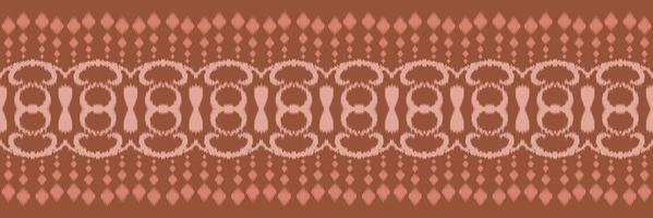 Ikat floral tribal chevron Seamless Pattern. Ethnic Geometric Ikkat Batik Digital vector textile Design for Prints Fabric saree Mughal brush symbol Swaths texture Kurti Kurtis Kurtas