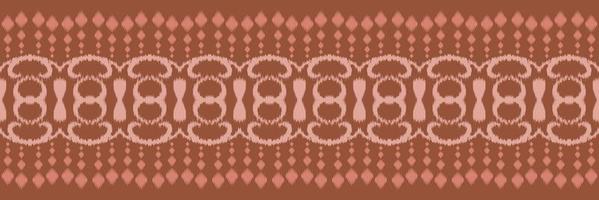 patrón sin costuras de chevron tribal floral ikat. étnico geométrico ikkat batik vector digital diseño textil para estampados tela sari mughal cepillo símbolo franjas textura kurti kurtis kurtas