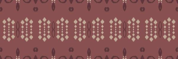 Ikat flower tribal art Geometric Traditional ethnic oriental design for the background. Folk embroidery, Indian, Scandinavian, Gypsy, Mexican, African rug, wallpaper. vector