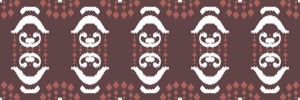 Batik Textile Motif ikat stripes seamless pattern digital vector design for Print saree Kurti Borneo Fabric border brush symbols swatches cotton