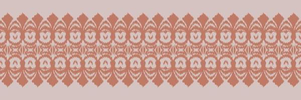 motivo textil batik ikat triángulo patrón sin costuras diseño de vector digital para imprimir saree kurti borneo borde de tela símbolos de pincel muestras elegantes