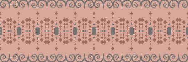 ikat patrón sin costuras de arte tribal sin costuras. étnico geométrico ikkat batik vector digital diseño textil para estampados tela sari mughal cepillo símbolo franjas textura kurti kurtis kurtas