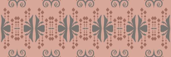 batik textil étnico ikat diseño de patrones sin fisuras diseño vectorial digital para imprimir sari kurti borde de tela símbolos de pincel muestras de algodón vector