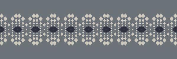 Ikat print tribal cross Seamless Pattern. Ethnic Geometric Ikkat Batik Digital vector textile Design for Prints Fabric saree Mughal brush symbol Swaths texture Kurti Kurtis Kurtas