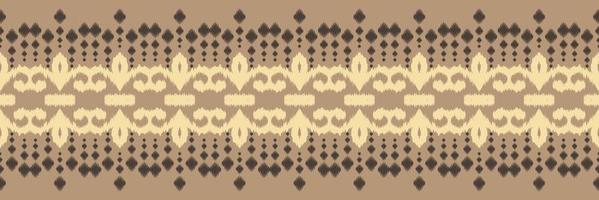 ikat borde tribal cruz de patrones sin fisuras. étnico geométrico ikkat batik vector digital diseño textil para estampados tela sari mughal cepillo símbolo franjas textura kurti kurtis kurtas