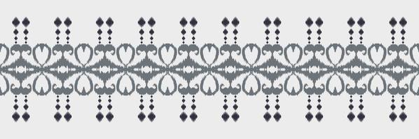 Ikat fabric tribal cross Seamless Pattern. Ethnic Geometric Batik Ikkat Digital vector textile Design for Prints Fabric saree Mughal brush symbol Swaths texture Kurti Kurtis Kurtas