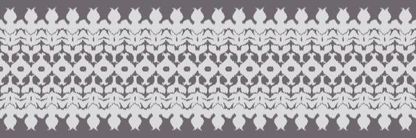 Batik Textile Ikkat or ikat designs seamless pattern digital vector design for Print saree Kurti Borneo Fabric border brush symbols swatches designer
