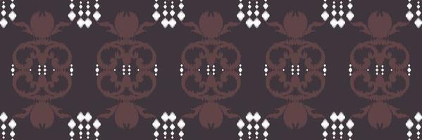 Ikat fabric tribal cross Seamless Pattern. Ethnic Geometric Ikkat Batik Digital vector textile Design for Prints Fabric saree Mughal brush symbol Swaths texture Kurti Kurtis Kurtas