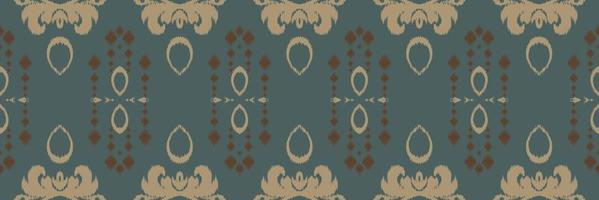 Motif ikat background batik textile seamless pattern digital vector design for Print saree Kurti Borneo Fabric border brush symbols swatches designer