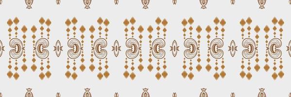 batik textil motivo ikat fondo de patrones sin fisuras diseño vectorial digital para imprimir saree kurti borneo borde de tela símbolos de pincel muestras con estilo vector