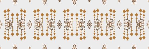Batik Textile Motif ikat background seamless pattern digital vector design for Print saree Kurti Borneo Fabric border brush symbols swatches stylish