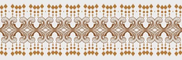 Ikat print tribal Africa Seamless Pattern. Ethnic Geometric Ikkat Batik Digital vector textile Design for Prints Fabric saree Mughal brush symbol Swaths texture Kurti Kurtis Kurtas