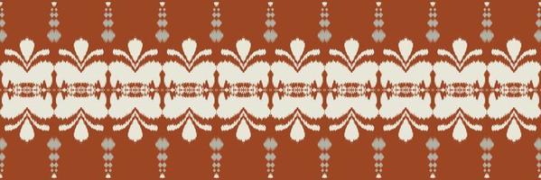 Ikat floral tribal cross Seamless Pattern. Ethnic Geometric Batik Ikkat Digital vector textile Design for Prints Fabric saree Mughal brush symbol Swaths texture Kurti Kurtis Kurtas