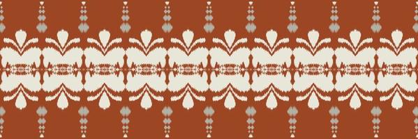 Ikat floral tribal cross Seamless Pattern. Ethnic Geometric Batik Ikkat Digital vector textile Design for Prints Fabric saree Mughal brush symbol Swaths texture Kurti Kurtis Kurtas