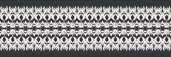 Batik Textile Ikkat or ikat chevron seamless pattern digital vector design for Print saree Kurti Borneo Fabric border brush symbols swatches stylish