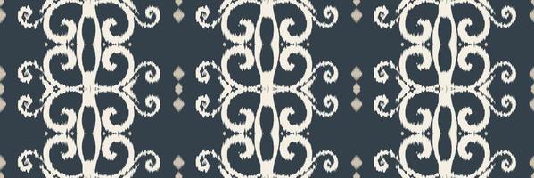 Batik Textile Ethnic ikat design seamless pattern digital vector design for Print saree Kurti Borneo Fabric border brush symbols swatches designer