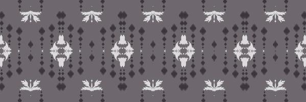 Batik Textile Ethnic ikat prints seamless pattern digital vector design for Print saree Kurti Borneo Fabric border brush symbols swatches cotton