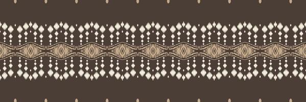 ikat imprime un patrón sin costuras de chevron tribal. étnico geométrico ikkat batik vector digital diseño textil para estampados tela sari mughal cepillo símbolo franjas textura kurti kurtis kurtas