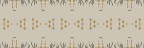 Ikat flowers tribal color Geometric Traditional ethnic oriental design for the background. Folk embroidery, Indian, Scandinavian, Gypsy, Mexican, African rug, wallpaper. vector