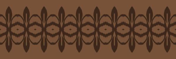 Batik Textile ikat flower seamless pattern digital vector design for Print saree Kurti Borneo Fabric border brush symbols swatches cotton