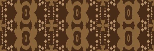 Batik Textile Ikkat or ikat stripes seamless pattern digital vector design for Print saree Kurti Borneo Fabric border brush symbols swatches stylish