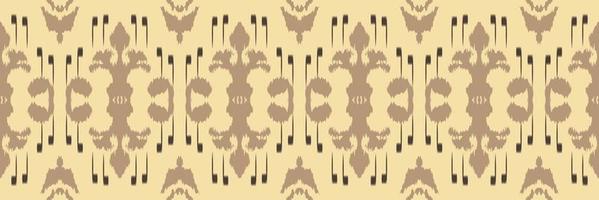 batik textil ikkat o ikat textura patrón sin costuras diseño vectorial digital para imprimir saree kurti borneo borde de tela símbolos de pincel muestras con estilo vector