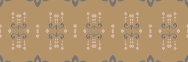 Motif ikat texture batik textile seamless pattern digital vector design for Print saree Kurti Borneo Fabric border brush symbols swatches designer