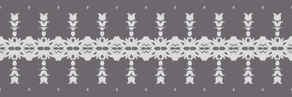 Ethnic ikat triangle batik textile seamless pattern digital vector design for Print saree Kurti Borneo Fabric border brush symbols swatches designer