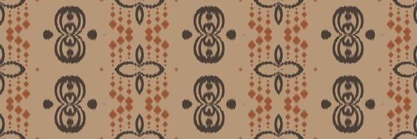 Batik Textile Ikkat or ikat texture seamless pattern digital vector design for Print saree Kurti Borneo Fabric border brush symbols swatches designer