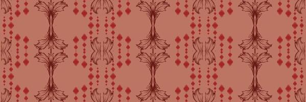 Batik Textile Ikkat or ikat prints seamless pattern digital vector design for Print saree Kurti Borneo Fabric border brush symbols swatches stylish