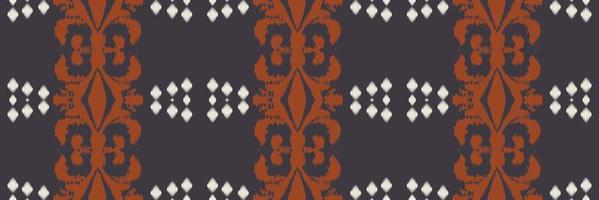 batik textil étnico ikat chevron patrón sin costuras diseño de vector digital para imprimir saree kurti borneo borde de tela símbolos de pincel muestras ropa de fiesta