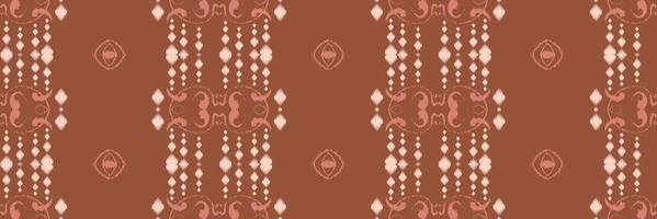 Batik Textile Motif ikat damask seamless pattern digital vector design for Print saree Kurti Borneo Fabric border brush symbols swatches stylish