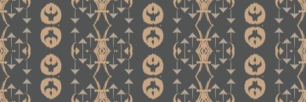 batik textil ikkat o ikat diseño de patrones sin fisuras diseño vectorial digital para imprimir saree kurti borneo borde de tela símbolos de pincel diseñador de muestras vector